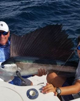 Sailfish -caught on the Ocean Breeze, Captain Charles Mount.
